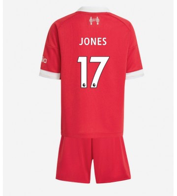 Liverpool Curtis Jones #17 Replika Babytøj Hjemmebanesæt Børn 2025-26 Kortærmet (+ Korte bukser)
